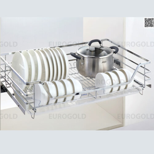 Giá xoong nồi, bát đĩa Eurogold inox 304 nan dẹt EPD7290