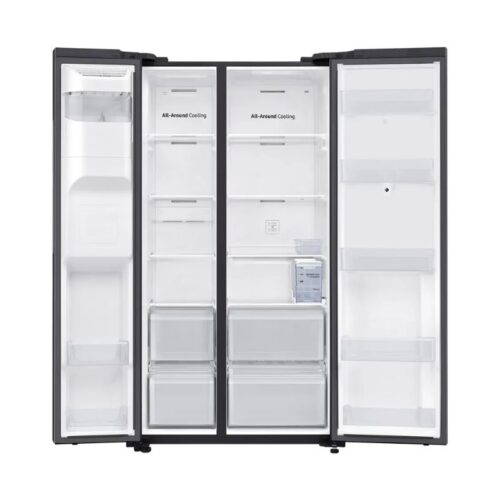 Ảnh tủ Lạnh 2 cánh side by side Inverter Family Hub 641 Lít Samsung RS64T5F01B4