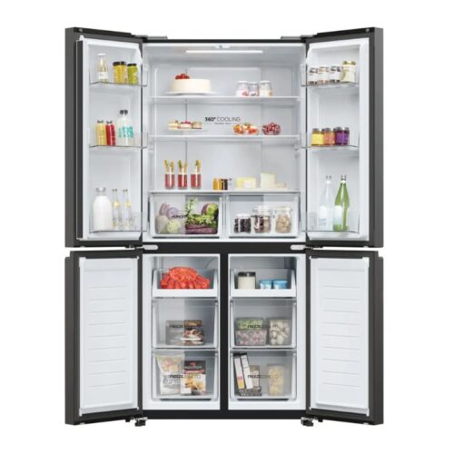 Ảnh tủ Lạnh 4 cánh Multi Doors Inverter 469 Lít Aqua AQR-M560XA(GL)