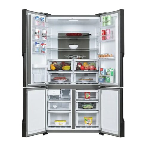 Ảnh tủ Lạnh 4 cánh Multi Doors Inverter 562 Lít Electrolux EQE5660A-B