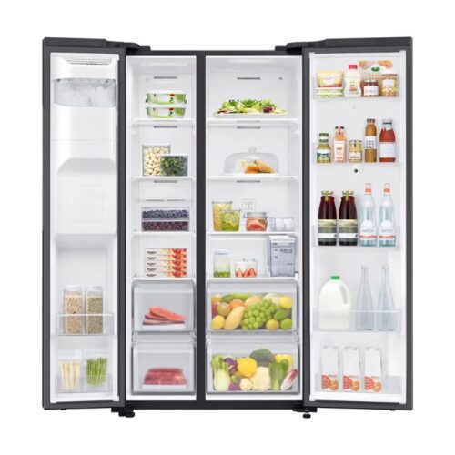 Hình ảnh tủ Lạnh 2 cánh side by side Inverter Family Hub 641 Lít Samsung RS64T5F01B4