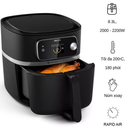 Nồi chiên không dầu Philips HD9880/90